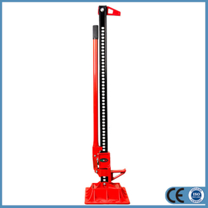 High lift jack with base 
