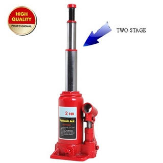 Two stage hydraulic bottle jack 2ton 