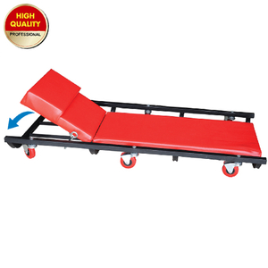Pillow adjustable mechanic creeper