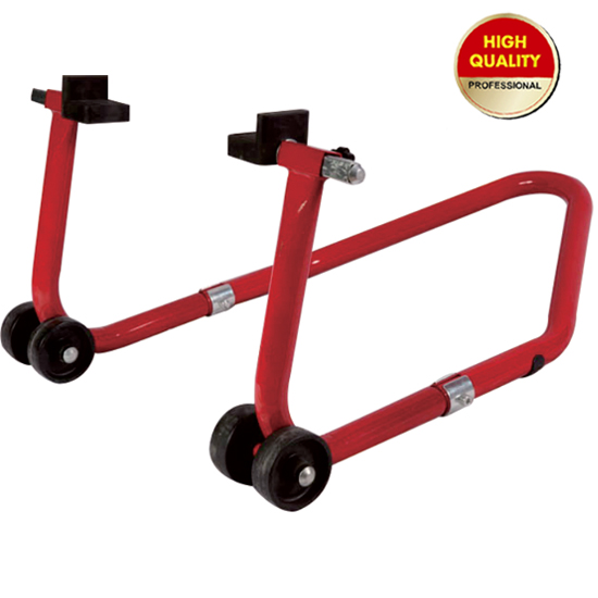 Motorcycle support stand-rear