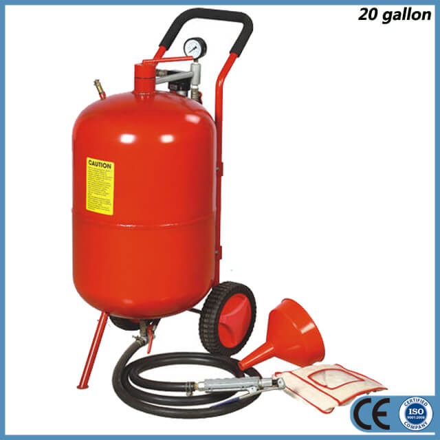 20 Gallon Portable Pressure Sandblaster